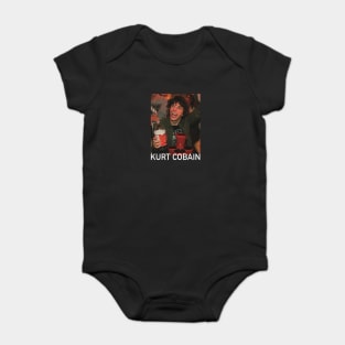 Kurt Cobain Rodrick Heffley Meme Baby Bodysuit